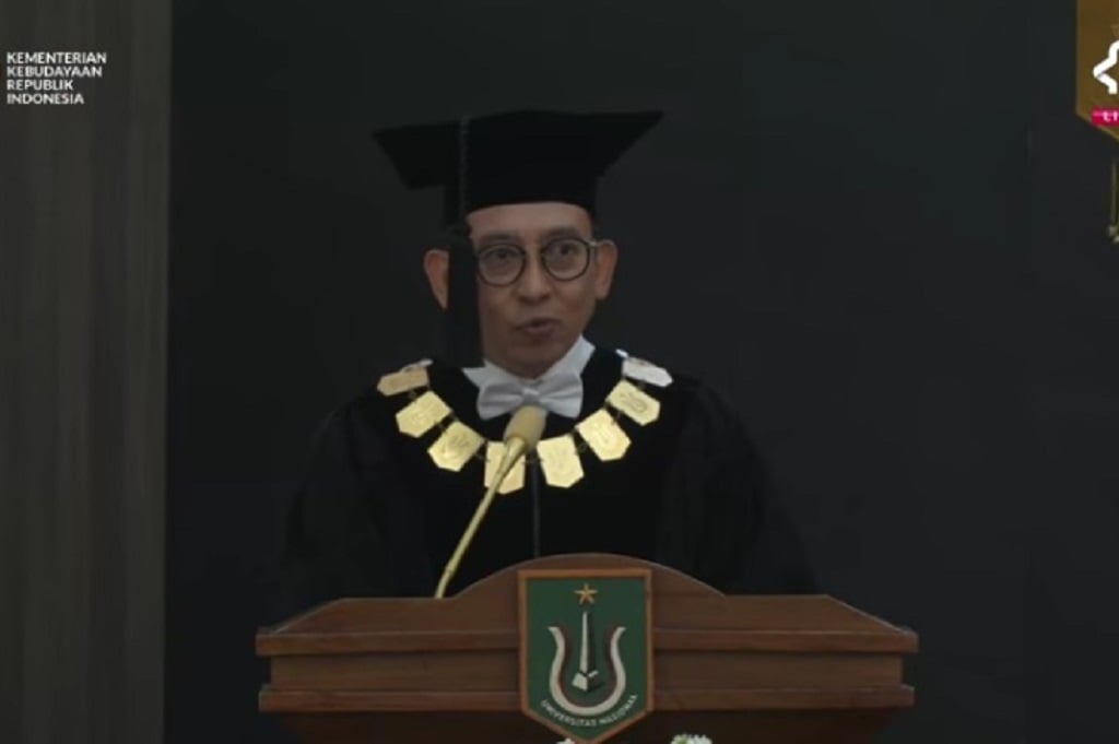 Fadli Zon Dikukuhkan Jadi Profesor Kehormatan, Gaungkan Indonesia Pusat Peradaban Dunia