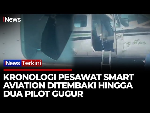 Kronologi Pesawat Smart Air Ditembaki, KKB Eksekusi 2 Pilot di Landasan Pacu