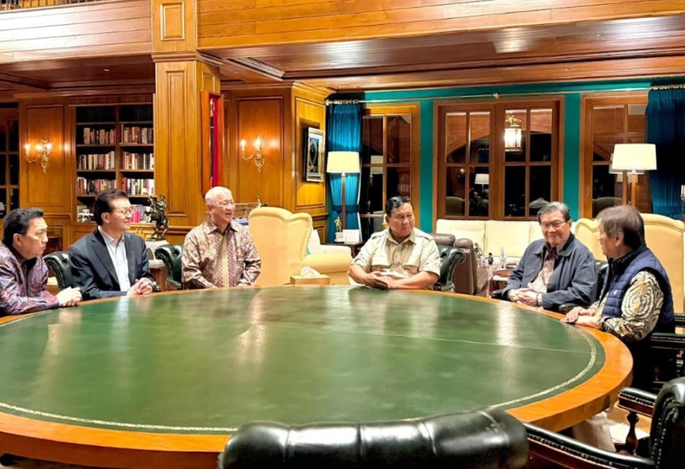 Prabowo Bertemu 5 Pengusaha Kelas Kakap di Hambalang, Ini yang Dibahas 