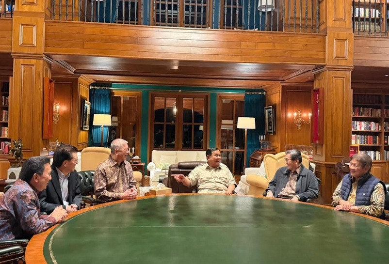 Isi Pertemuan Prabowo dengan 5 Pengusaha Kelas Kakap selama 4,5 Jam