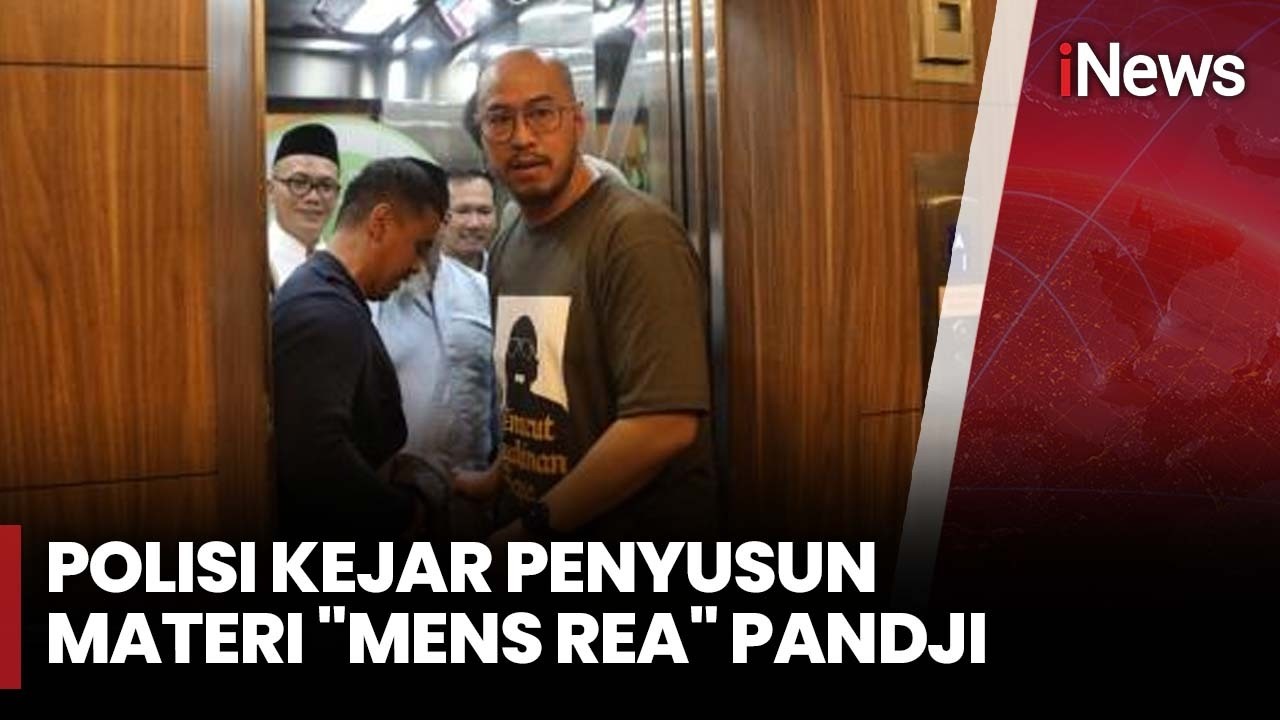 Polisi Kejar Penulis Materi Mens Rea Pandji Pragiwaksono