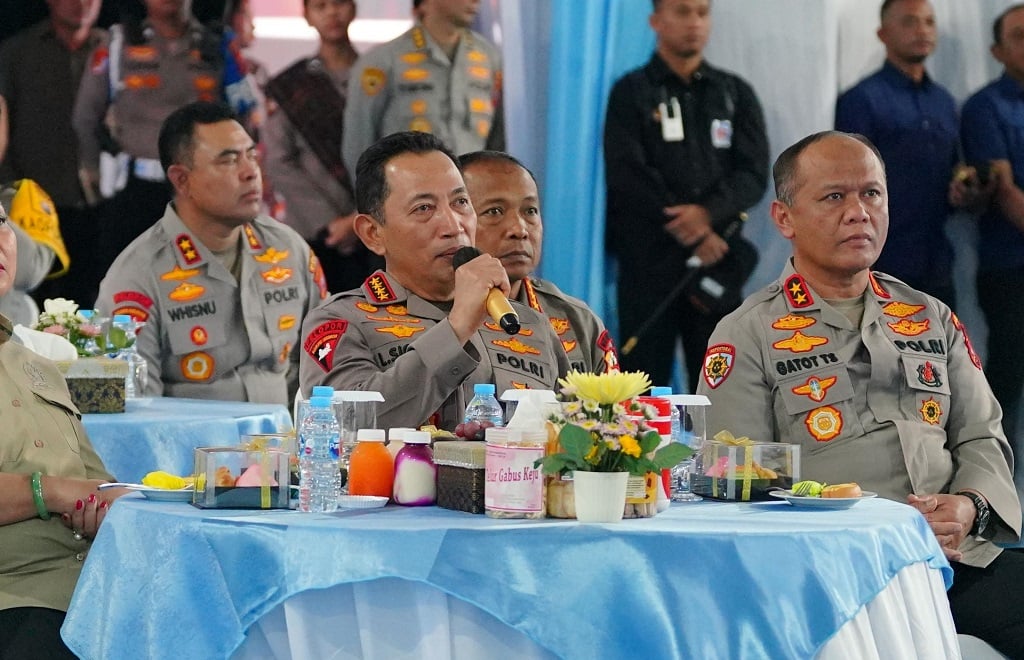 Kapolri Pantau Pembangunan Jembatan Bailey di Agam Sumbar, Targetkan Segera Beroperasi