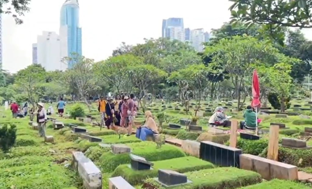 TPU Karet Bivak Jakpus Ramai Dikunjungi Peziarah jelang Ramadan