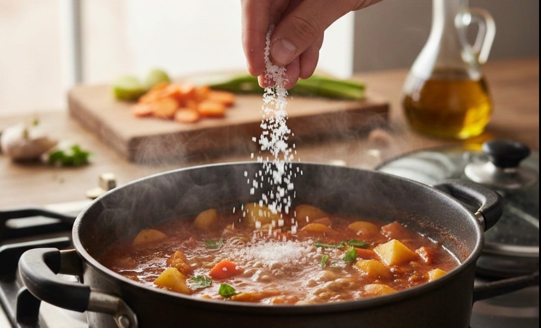 Tambahkan Garam pada Masakan Bisa Bikin Umur Pendek? Cek Faktanya