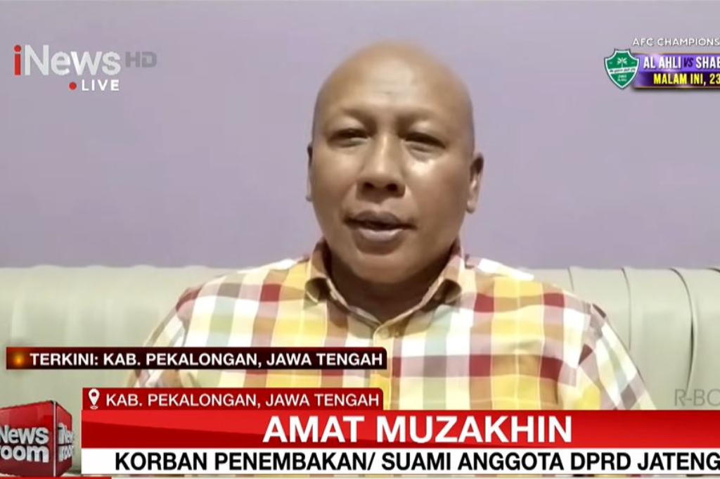 Pengakuan Mengejutkan Suami Anggota DPRD Jateng Korban Penembakan OTK, Singgung Oknum DPR