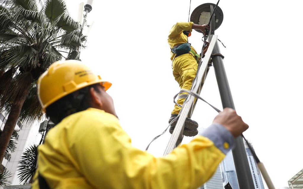 Respons Usulan Warga, Pemkot Jakpus Pasang 300 Lampu Jalan Tahun Ini