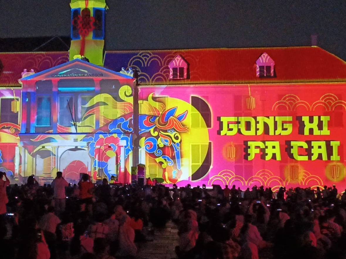 Meriahnya Perayaan Tahun Baru Imlek 2026 di Kota Tua Jakarta, Ini Potrenya!