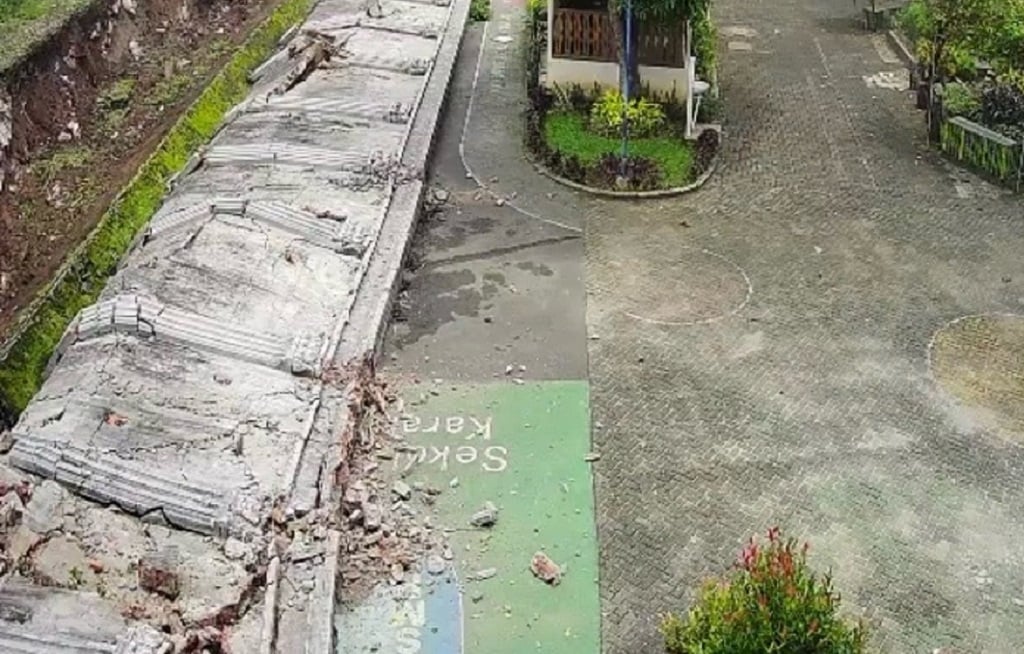 Terungkap, Penyebab Tembok Roboh Timpa Halaman SMPN 182 Jakarta