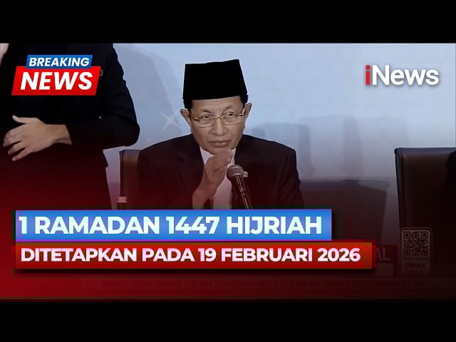 Hasil Sidang Isbat Tetapkan 1 Ramadan 1447 H Kamis 19 Februari 2026