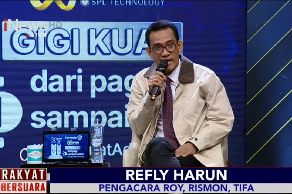 Refly Harun: Roy Suryo cs Tak Pernah Bilang Jokowi Palsukan Ijazah, tapi...