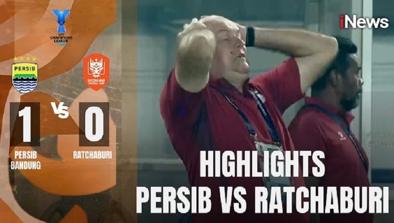 Highlights Persib Bungkam Ratchaburi FC tapi Gagal ke Perempat Final ACL 2