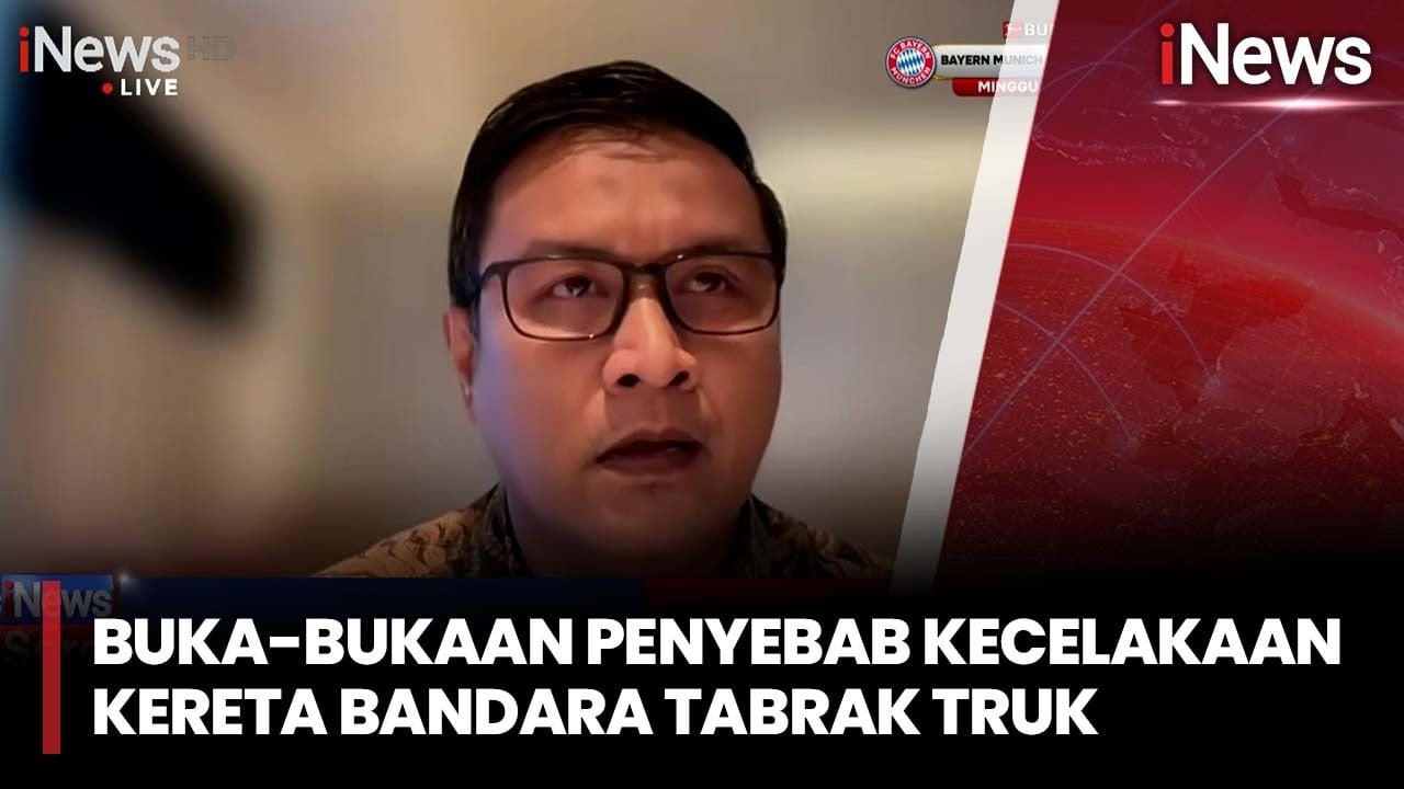 Detik-Detik Kereta Bandara Tabrak Truk di Poris, Mengerikan! 
