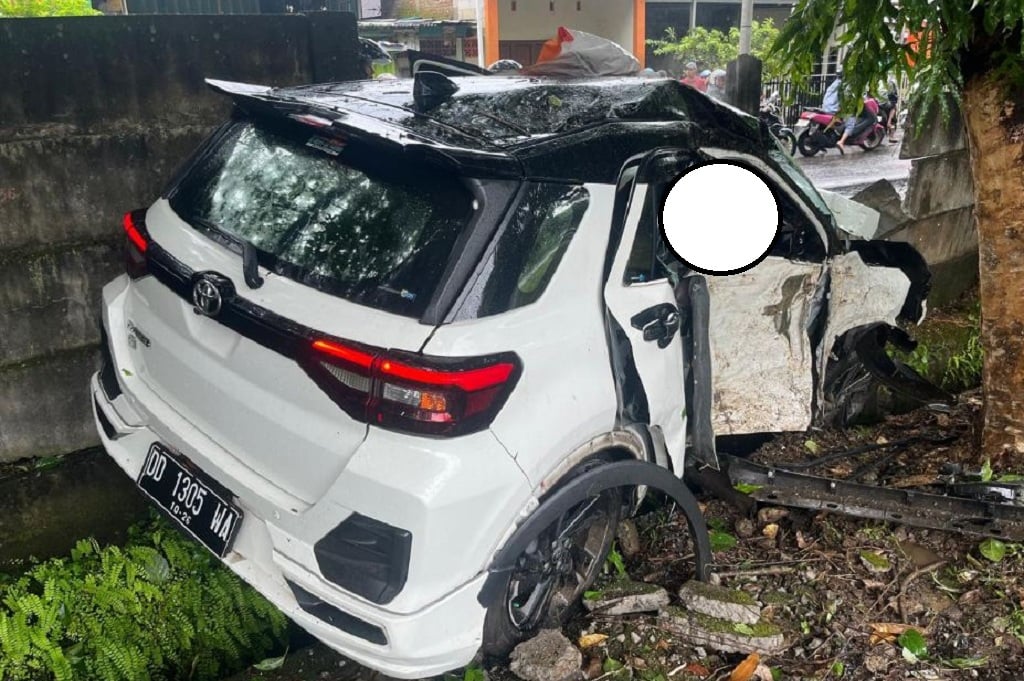 Kecelakaan Maut Mobil Raize di Tol Makassar, Istri Anggota DPRD Sulsel Tewas