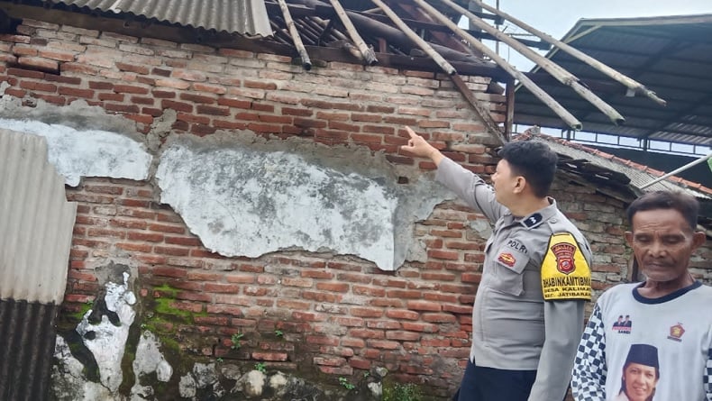 Angin Kencang Terjang Indramayu, BPBD Data Kerusakan di 4 Wilayah