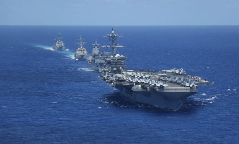Hampir 40.000 Pasukan dan Belasan Kapal Perang AS Siaga di Timur Tengah, Siap Serang Iran
