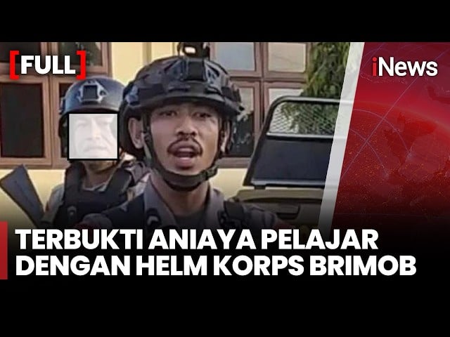 Aniaya Pelajar Hingga Tewas, Anggota Brimob Polda Maluku Resmi Dipecat