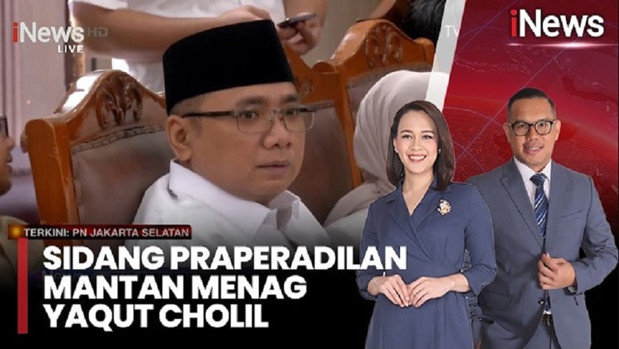 Eks Menag Yaqut Hadiri Sidang Praperadilan Penetapan Tersangka, Dikawal Banser