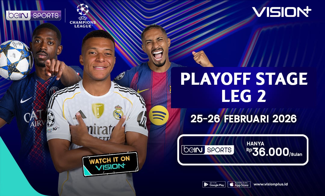 Jadwal Siaran Langsung Leg 2 Playoff 16 Besar Liga Champions 2025-2026, Live Streaming di Sini!