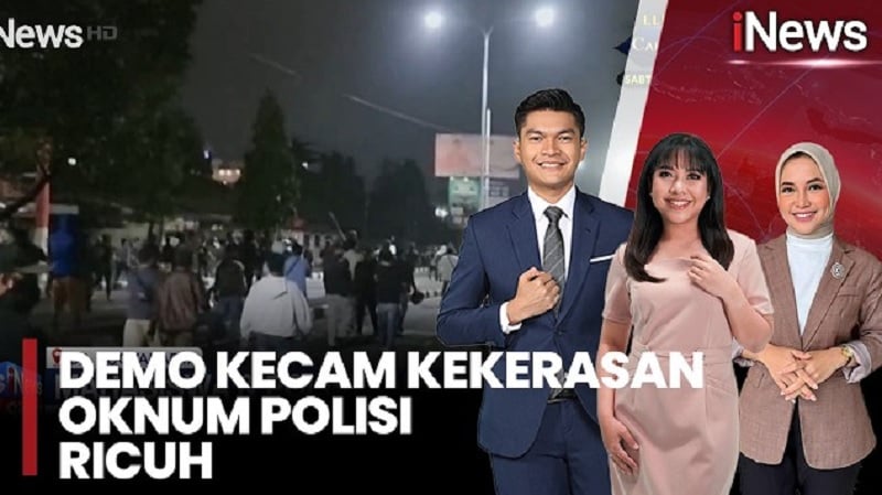 Detik-Detik Kericuhan Demo Mahasiswa di Mapolda DIY: Pagar Dijebol, Polisi Terlibat Bentrokan