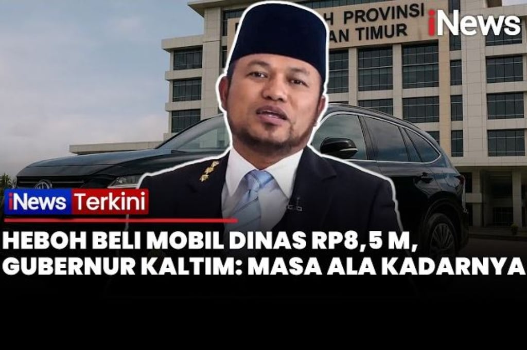 Ditanya soal Mobil Dinas Rp8,5 Miliar, Gubernur Kaltim: Jaga dong Marwahnya Masyarakat