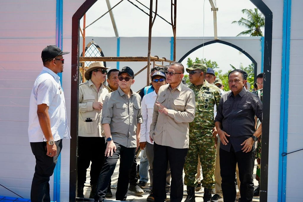 Wamenko Polkam Cek Hunian Tetap di Aceh, Tegaskan Komitmen Pemulihan Pascabanjir