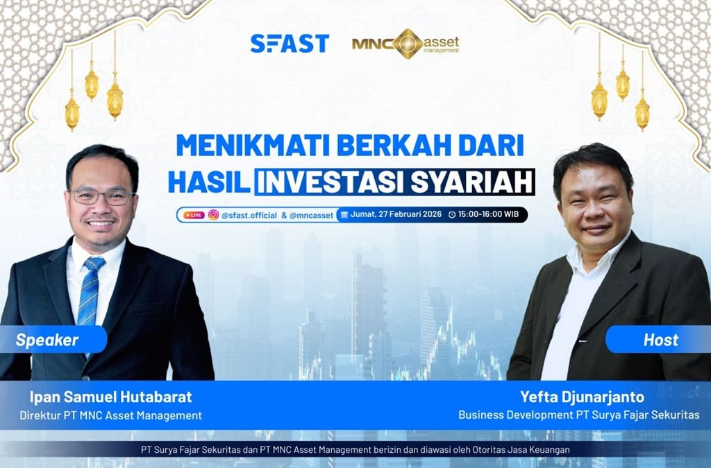 Sore Ini! IG Live MNC Asset Management X SF Sekuritas Kupas Tuntas Berkah Investasi Syariah