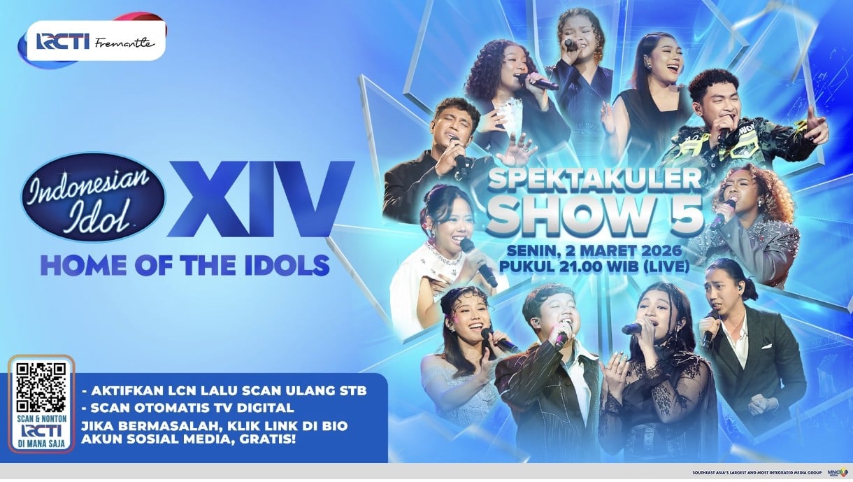 Panggung Top 11 Indonesian Idol Bakal Membara! Kontestan Tampilkan Lagu Idola Mereka