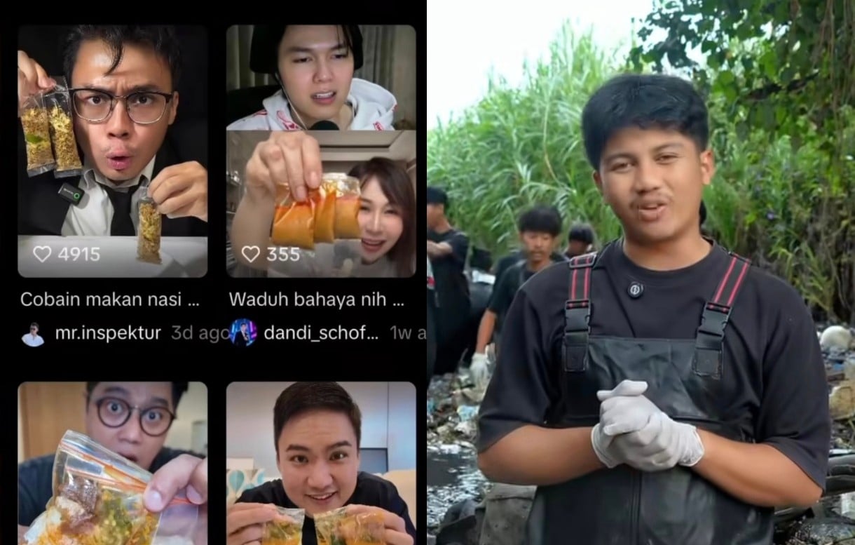 Heboh! Tren Nasi Padang Sachet, Pandawara Ingatkan Potensi Polusi Sampah Baru