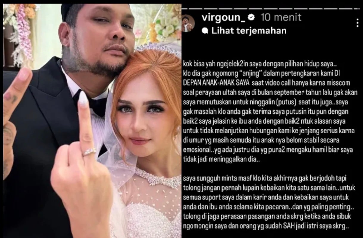 Disindir Luna, Virgoun Akhirnya Ungkap Penyebab Putus dengan sang Mantan Pacar