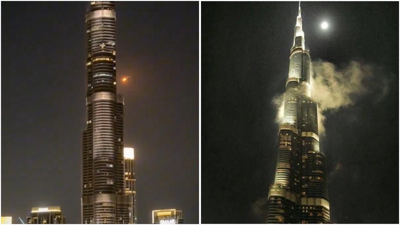 Dampak Serangan Drone Iran, Burj Khalifa Hancur? Ini Faktanya!