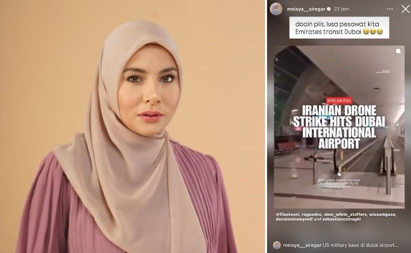 Meisya Siregar Cemas Transit di Dubai usai Umrah, Minta Doa di Tengah Perang AS-Iran