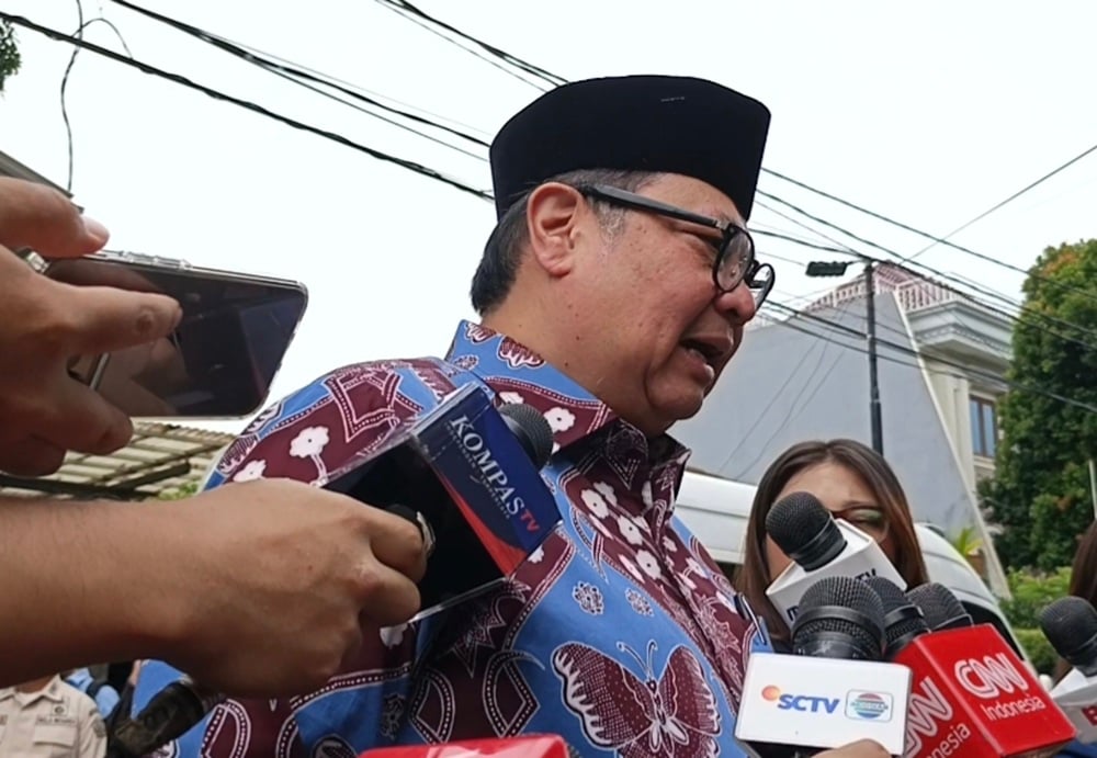 Airlangga Ungkap Rencana Prabowo Melayat ke Rumah Duka Try Sutrisno 
