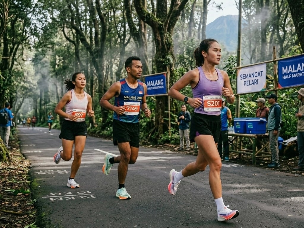 Sport Tourism Half Marathon Perdana di Malang 26 April 2026, Kemenpar Beri Lampu Hijau!