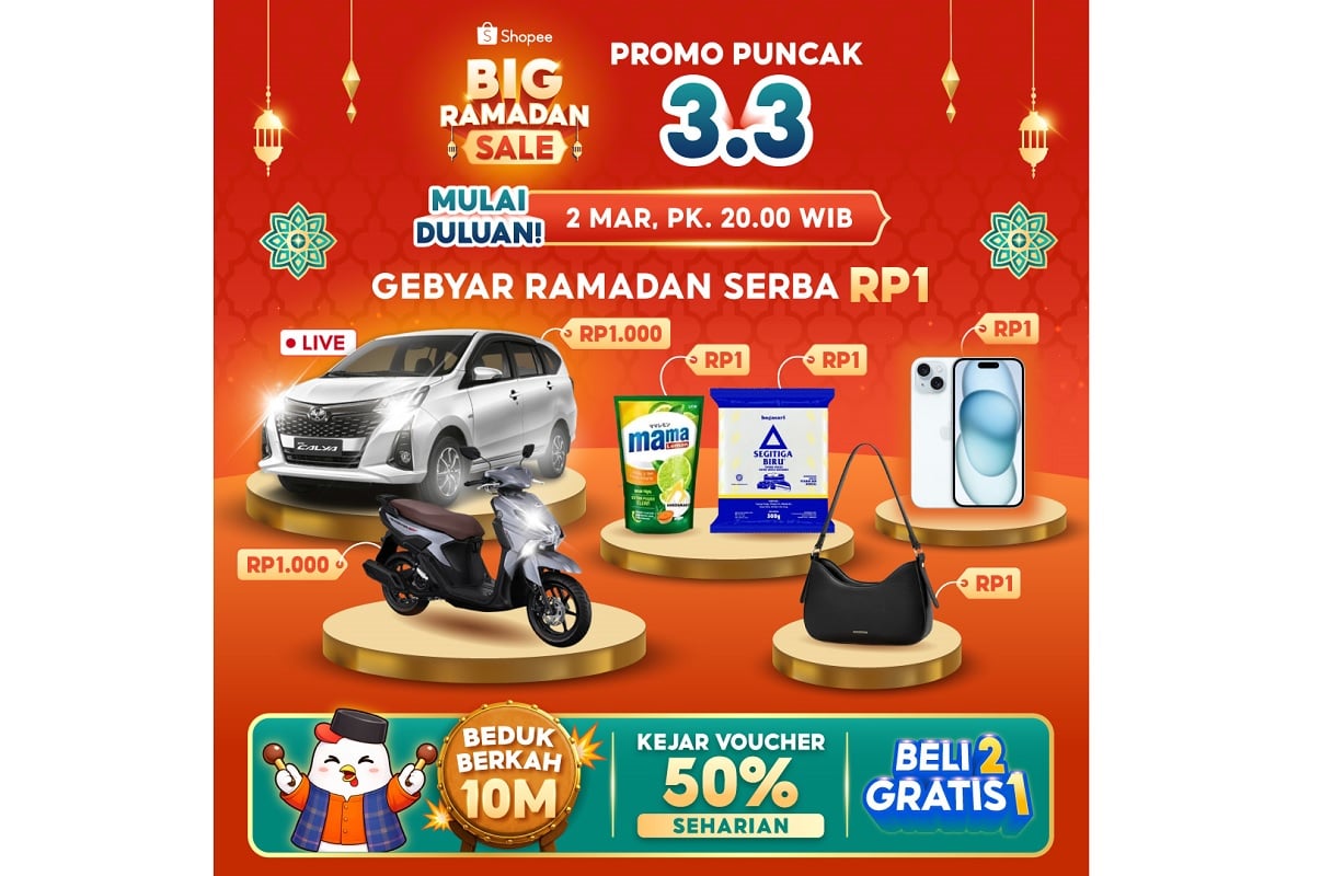 Yuk, Berburu Berkah Sepanjang Hari di Puncak Kampanye Big Ramadan Sale 2026!