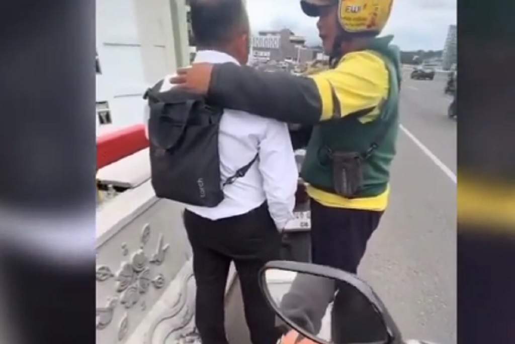 Aksi Heroik Driver Ojol Gagalkan ASN Terjun dari Jembatan Pasupati, Ini Pemicunya