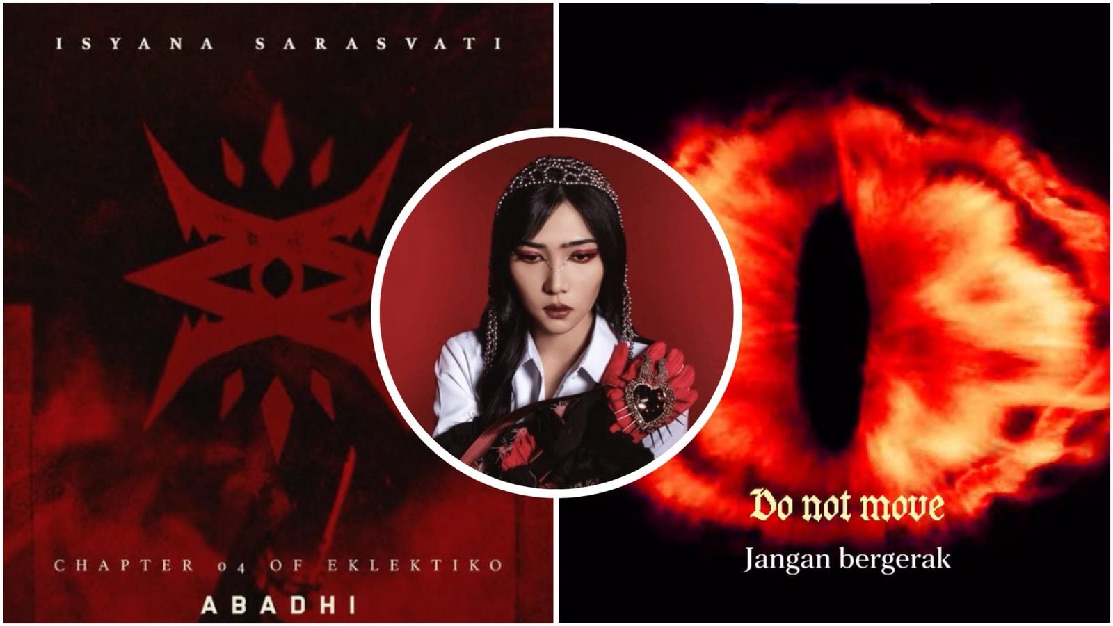Viral Isyana Sarasvati Dituduh Join Sekte Satanik gegara Visual Mata Satu di Chapter Abadhi