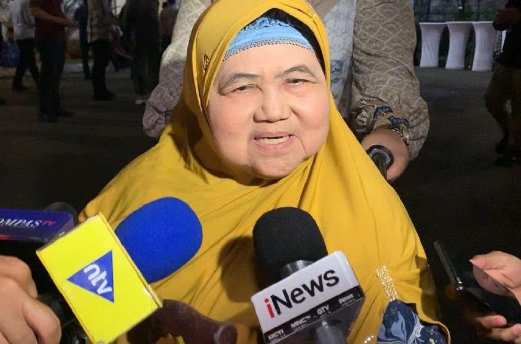 Mamah Dedeh usai Buka Puasa di Istana: Prabowo Bicara Peperangan Luar Negeri