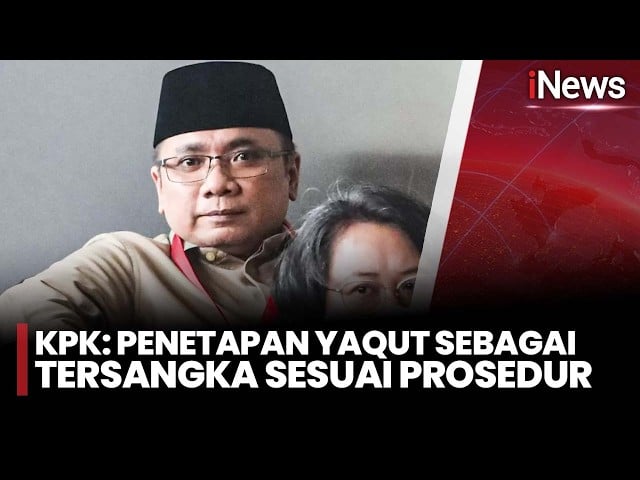 Sebut Penetapan Tersangka Sah, KPK Datang ke Praperadilan Yaqut dengan 2 Koper Bukti