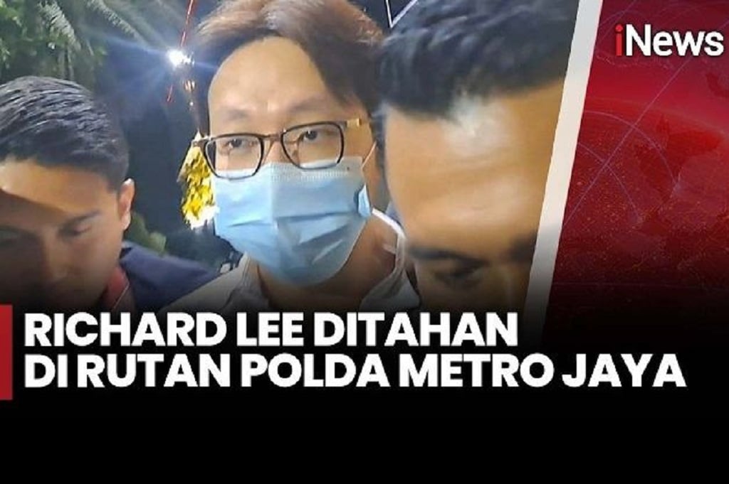 Tangan Diborgol! Richard Lee Ditahan di Rutan Polda Metro Jaya