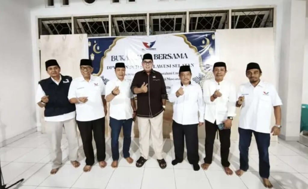 Pererat Silaturahmi, DPW Perindo Sulsel Gelar Buka Puasa Bersama dan Konsolidasi
