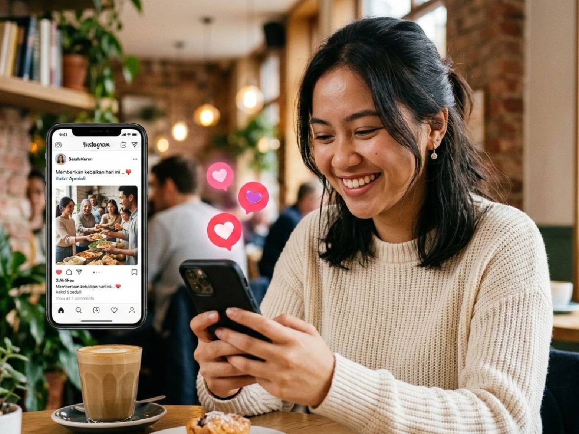 Viral Fenomena Berbagi Kebaikan di Bulan Ramadhan Lewat Postingan Instagram, Ini Buktinya!