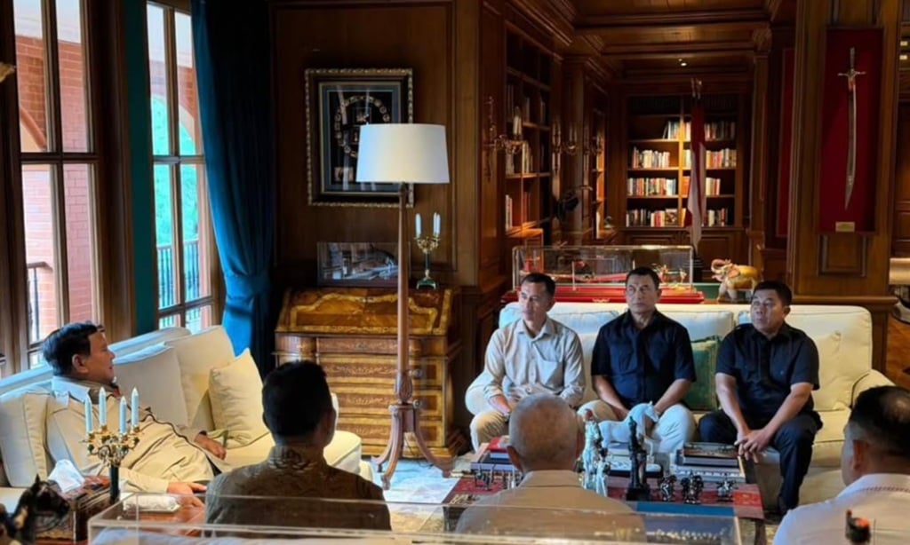 Momen Prabowo Bertemu Eks Ajudan hingga Pengawal Era Kostrad-Kopassus di Hambalang