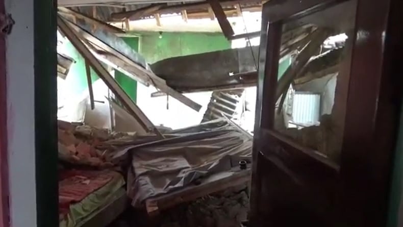 Tabung Gas Meldak di Cianjur, 2 Rumah Rusak Parah dan 3 Orang Terluka