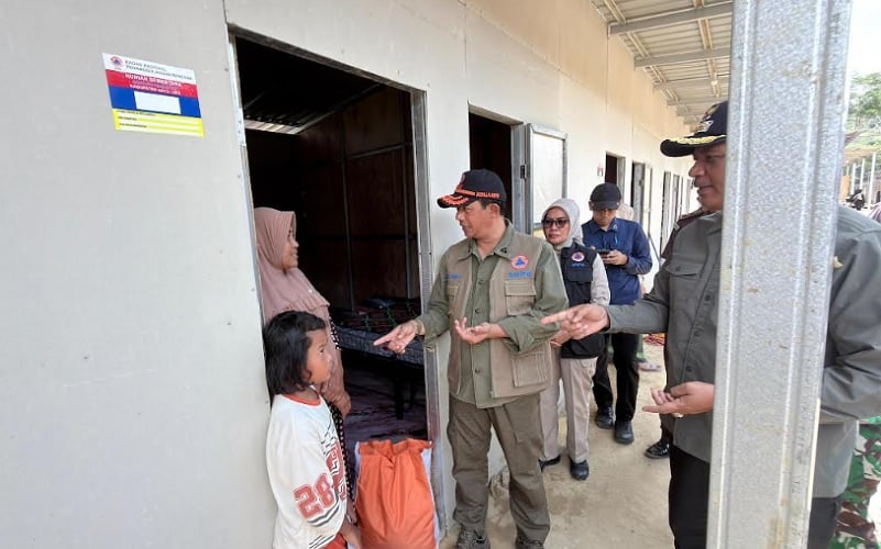 BNPB Targetkan Warga Gayo Lues Tak Lagi Tinggal di Tenda Pengungsian Sebelum Lebaran