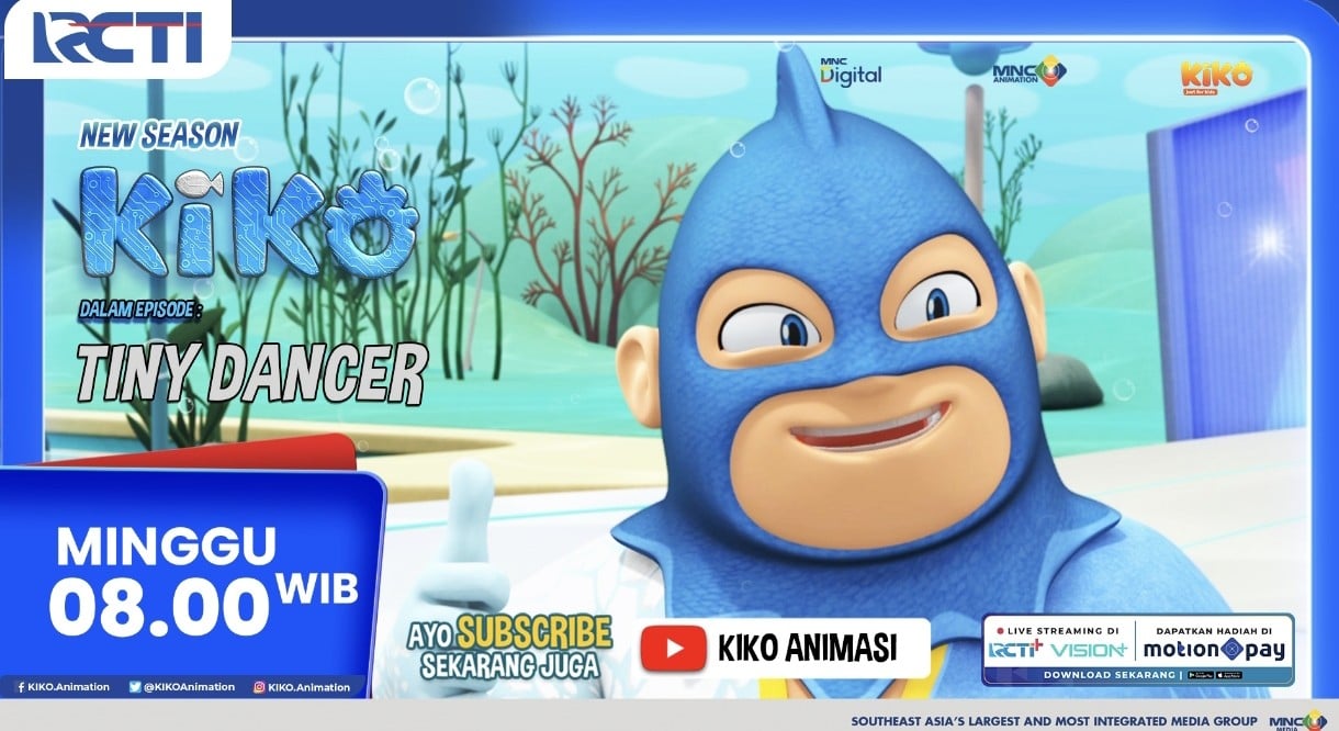 KIKO Season 4 Episode Baru Tiny Dancer - Minggu 15 Maret 2026 Pukul 08.00 Pagi di RCTI