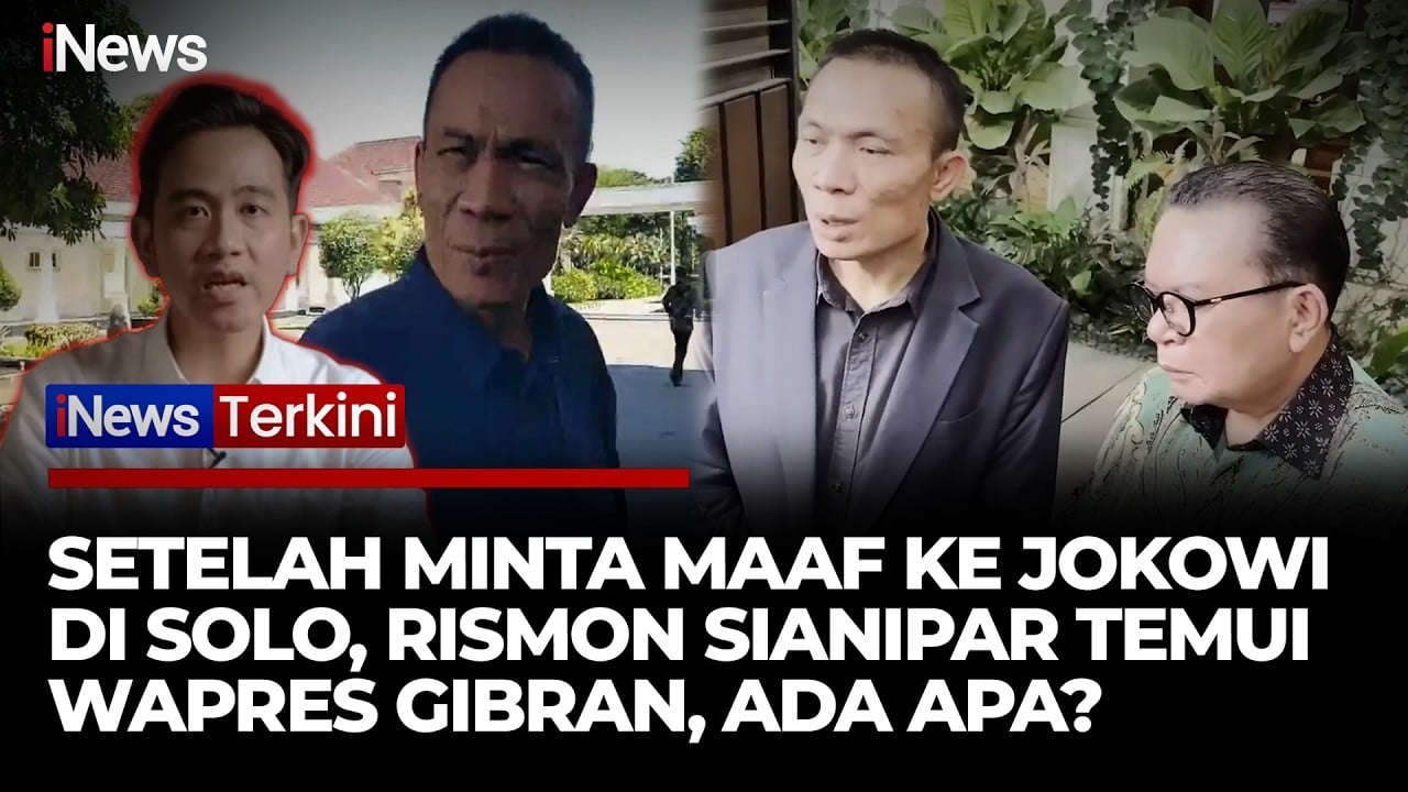 Rismon Sianipar Mendadak Temui Gibran Hari Ini, usai Minta Maaf ke Jokowi di Solo