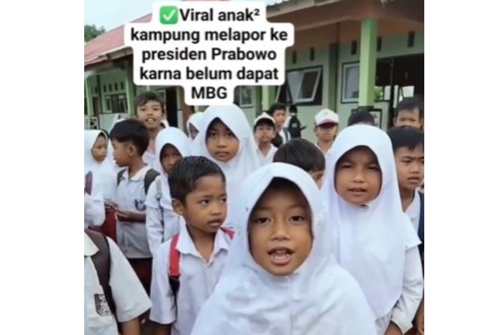 Viral! Siswa SD di Lombok Tengah lapor Presiden Prabowo Belum Dapat Program MBG