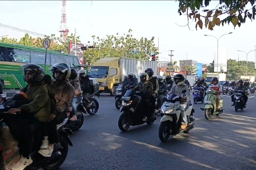 Jelang Lebaran, Jalur Pantura Arah Jateng Masih Didominasi Pemudik Motor