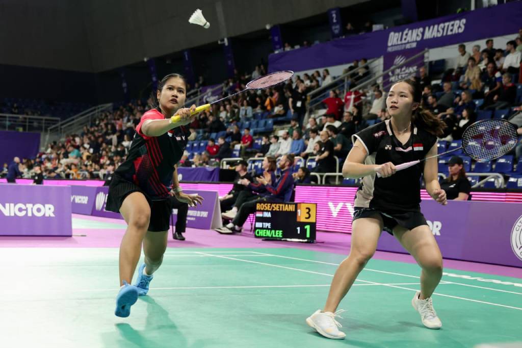Bangkit Dramatis! Rachel/Febi Lolos ke Perempat Final Orleans Masters 2026, Ini Kuncinya