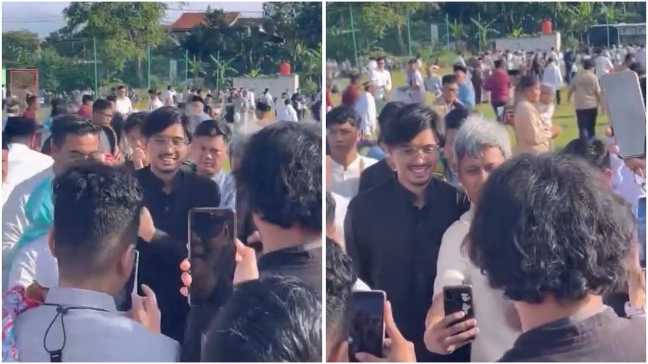 Viral Video Duta Sheila On 7 Diserbu Fans usai Salat Idul Fitri Hari Ini